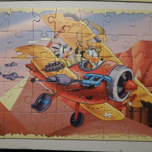 Disney children's puzzles used, pack of 12