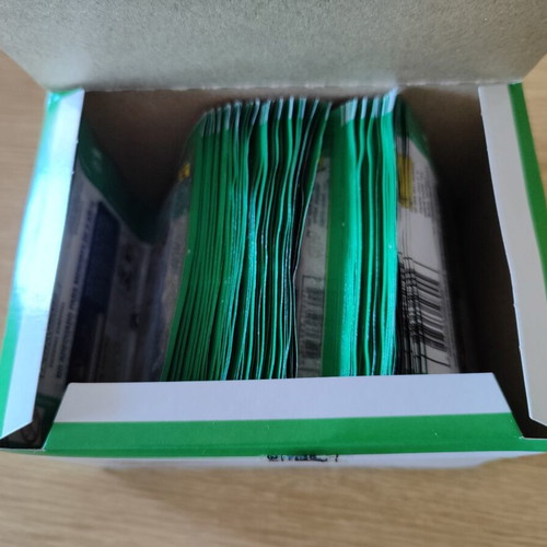 Panini Euro 2008 Display Box with 80 Sealed Sticker Packs like new