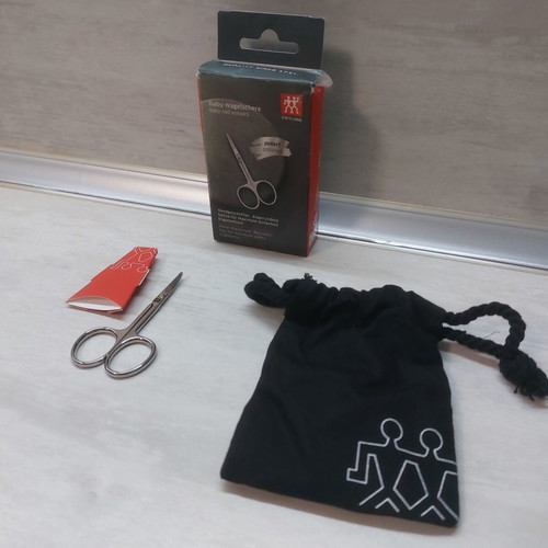 Zwilling Baby Nail Scissors New Premium German Quality with Case