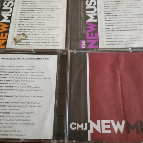 CMJ New Music 4 CD pack used, blues