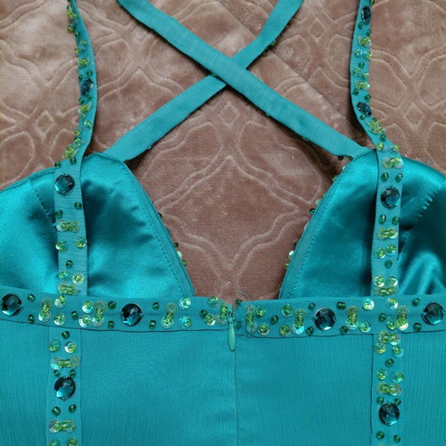 Abiye dress green unused, like new condition, size S/M