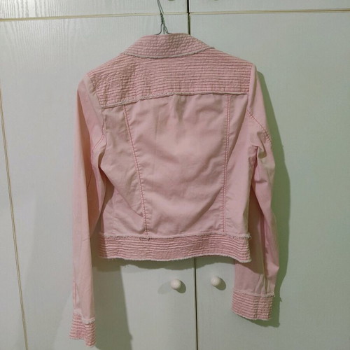 Pink cotton jacket Alain Manoukian like new