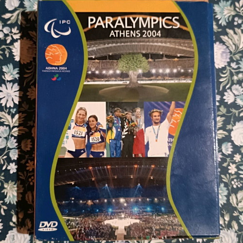 Paralympic Games Athens 2004 DVD used, collectible 4-disc set