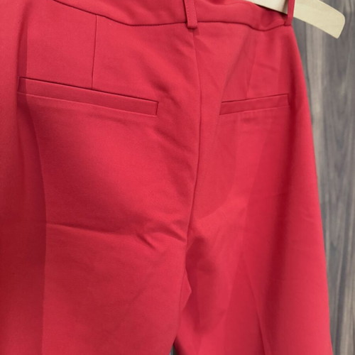 Stradivarius women's suit pants red like new size S