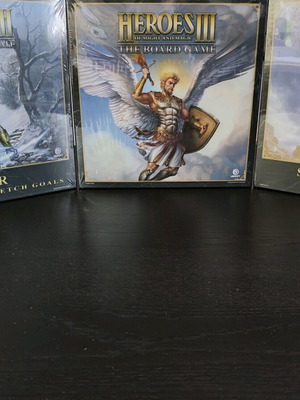 Heroes of Might and Magic III Core Game board game with Tower Expansion and Stretch Goals new
