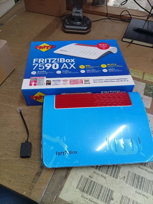 FRITZ!Box 7590 AX wireless router like new
