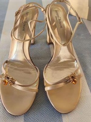 Artisti Romani Athens leather sandals new, size 40