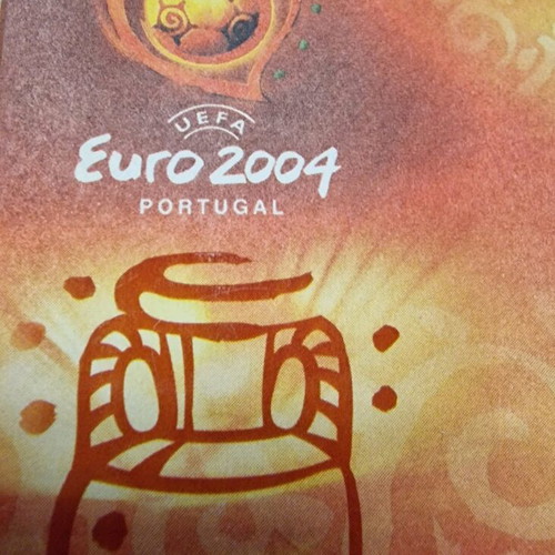 Euro 2004 Final Ticket authentic, like new