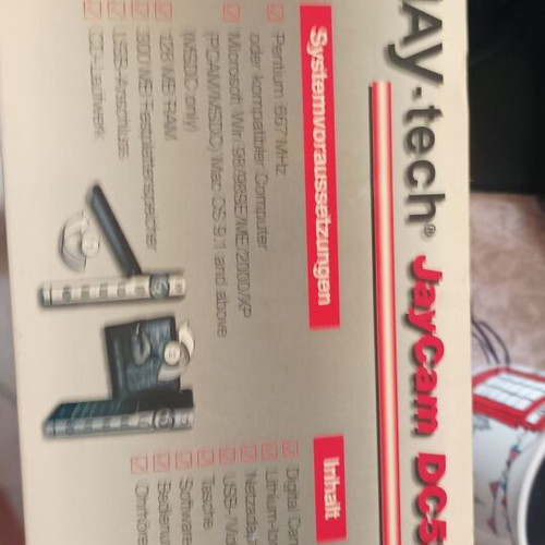Jay-Tech JayCam DC528 video camera like new, 2.4-inch LCD