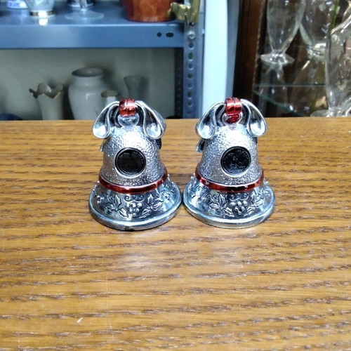 Table decorative bells like new, set of 2, 7x5x5 cm