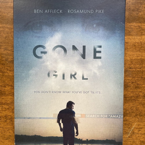 Gone Girl DVD authentic like new with Greek subtitles
