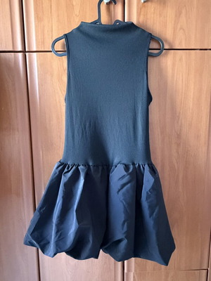 Shein mini ballon dress L, new, black, elastic
