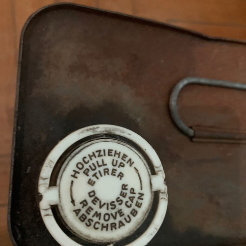 Valvoline tin container 4 liters used