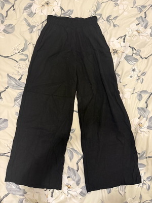 Princess Polly Black Linen Pants like new, size M
