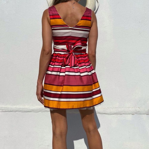 Rinascimento cocktail dress like new, size S, multicolored
