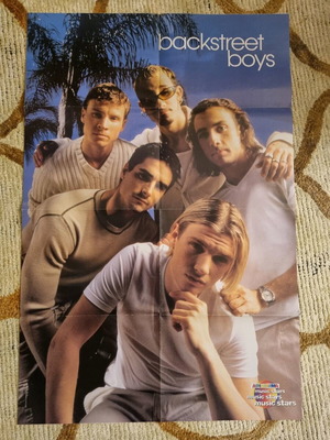 Backstreet Boys giant poster like new
