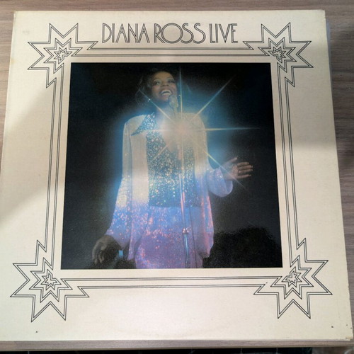 Diana Ross Live LP 1974 Greek edition like new