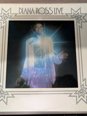 Diana Ross Live LP 1974 Greek edition like new