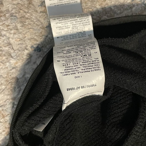 Armani EA7 hoodie, black, size L