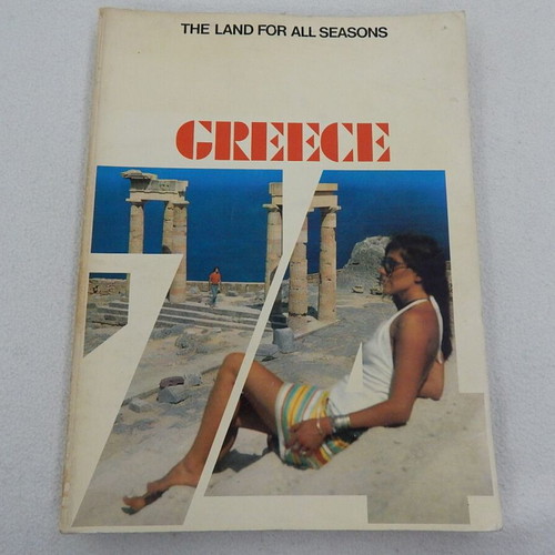 The Land for All Seasons Magazine used, Greece 1974 edition