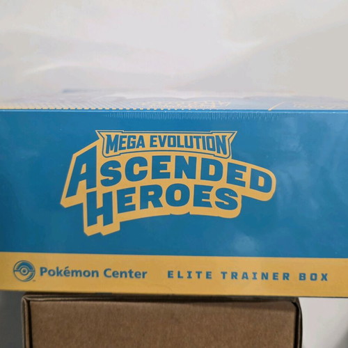 Ascended Heroes ETB Pokemon Center Exclusive new