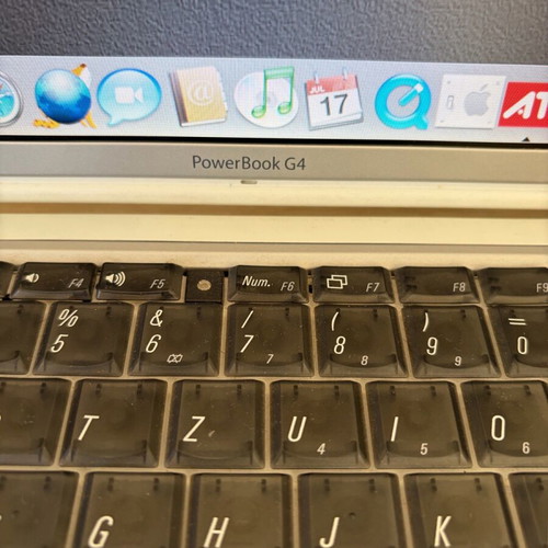 Apple PowerBook G4 Titanium like new model 867MHz 15"