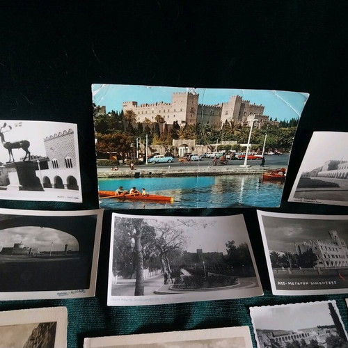 Rhodes and Kos postcards like new, pack of 17 old
