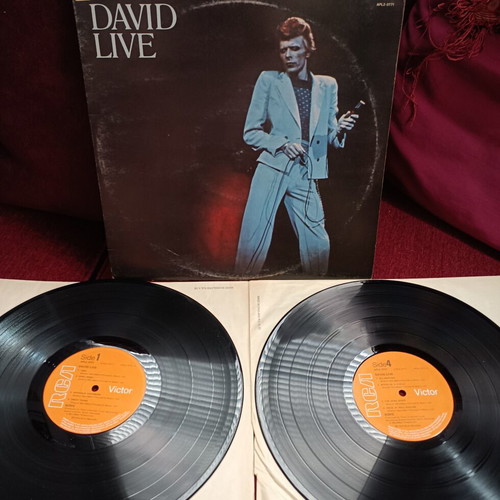 David Live 2xLP used, original 1977 English edition