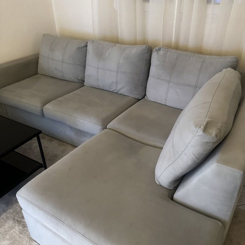 Marmaridis corner sofa 250x170x90cm, used
