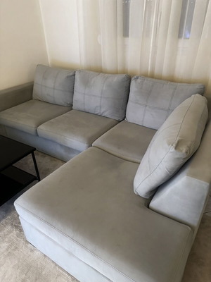 Marmaridis corner sofa 250x170x90cm, used