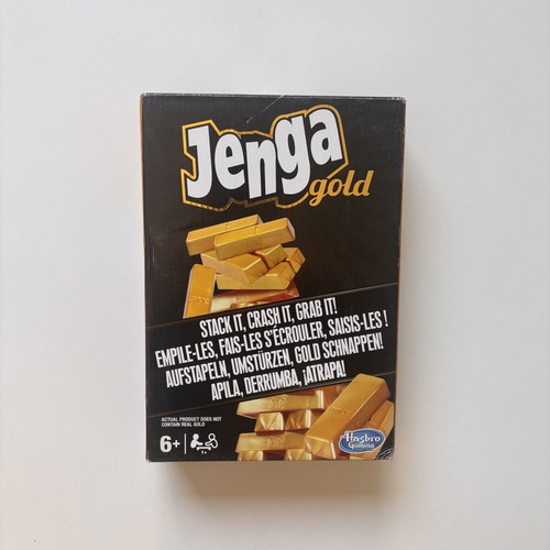 Jenga Gold limited edition game like new