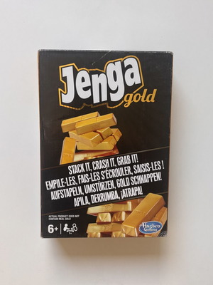 Jenga Gold limited edition παιχνίδι σαν καινούργιο