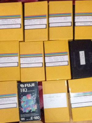 VHS ποδοσφαιρικά και μπασκετικά ντοκουμέντα μεταχειρισμένα, πακέτο 12