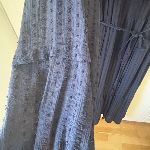 Marks & Spencer long blue dress size 12 like new