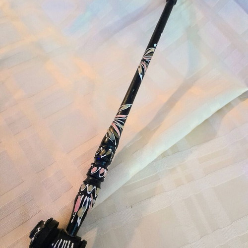 Vintage handpainted pipe
