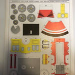 Steam engine craft card like new