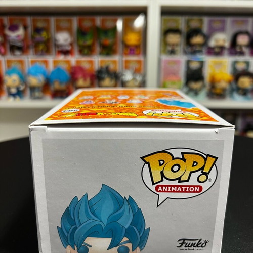Funko Pop SSGSS Goku Kamehameha Dragon Ball Super used, box damage