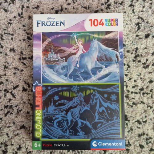 Children's puzzles like new with up to 104 pieces