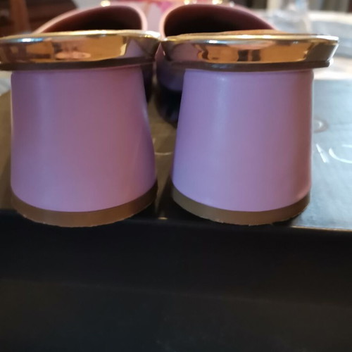 Mule Iris luxury shoes like new, purple, size 39