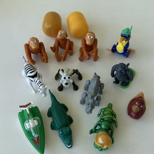 Παιχνιδάκια Kinder Έκπληξη συλλεκτικά vintage, σαν καινούργια, πακέτο 12