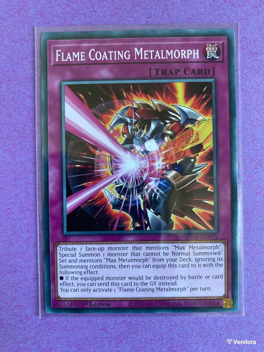 yugioh card metalmorph Red-Eyes Black Metal Dragon (Forbidden Memories) [FMR-001] Prismatic S main image 0