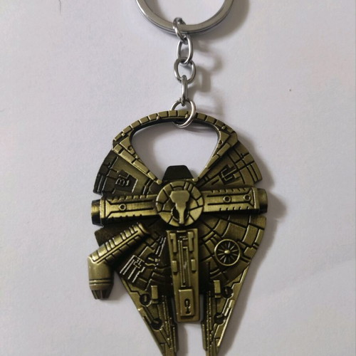 Millennium Falcon keychain bottle opener new