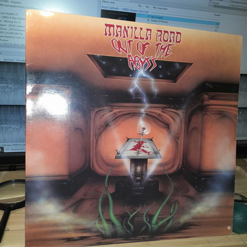 Manilla Road Out Of The Abyss LP used, metal