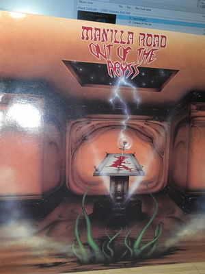 Manilla Road Out Of The Abyss LP used, metal