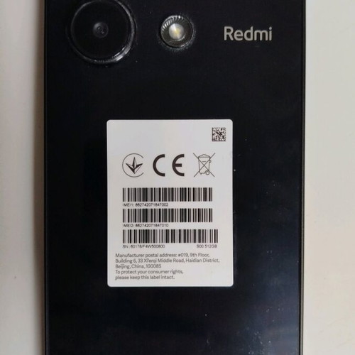 Xiaomi Redmi Note 13 4G 8GB/512GB with broken screen glass
