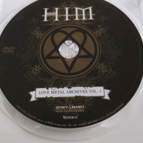Him Love Metal Archives Vol.1 DVD like new, rock