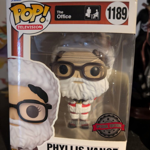Phyllis Vance Santa Funko Pop 1189 The Office