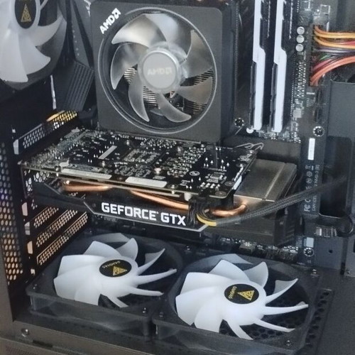 Gaming PC Ryzen 7 3700X GTX 1660TI 16GB DDR4 NVMe Windows 11 like new