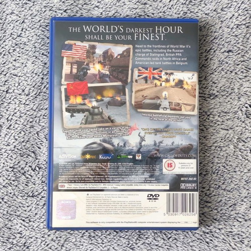Call Of Duty Finest Hour PlayStation 2 used