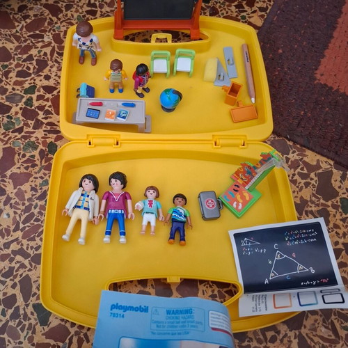 Playmobil School Classroom and Doctor Set like new